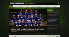 Desktop Screenshot of midshore-baseball.com